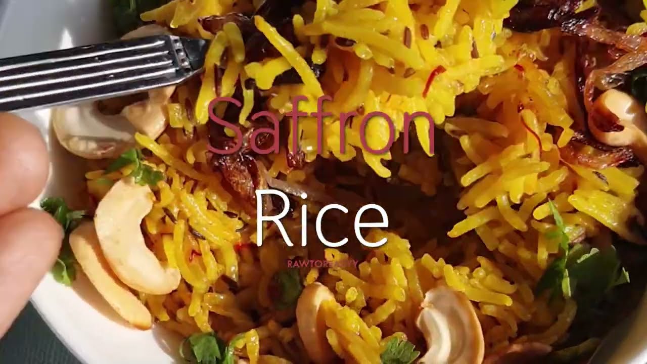 Zafrani Pulao Recipe | Simple & Easy Saffron Rice Recipe |