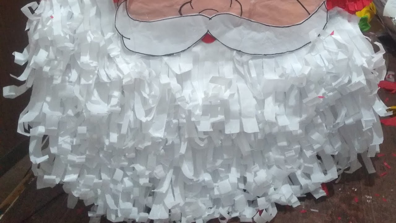 cómo decore una cara de santa entamborado
