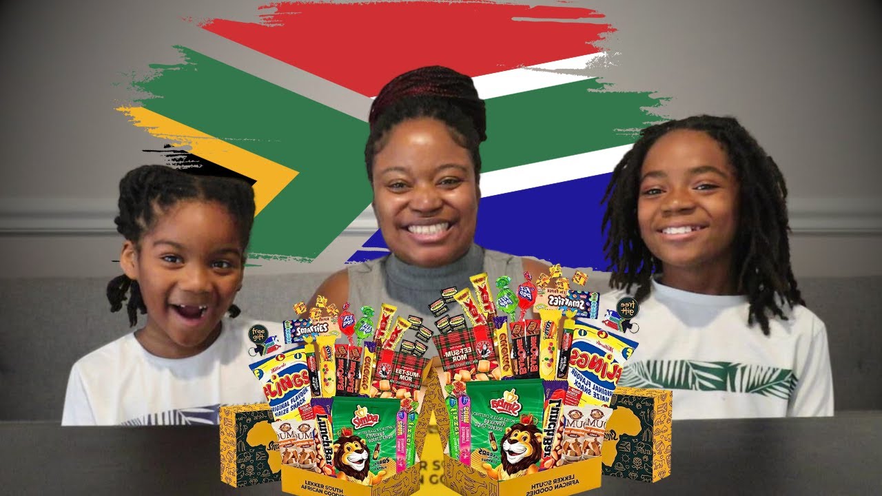 African American Family Try South African Snacks For The First Time! Part 2