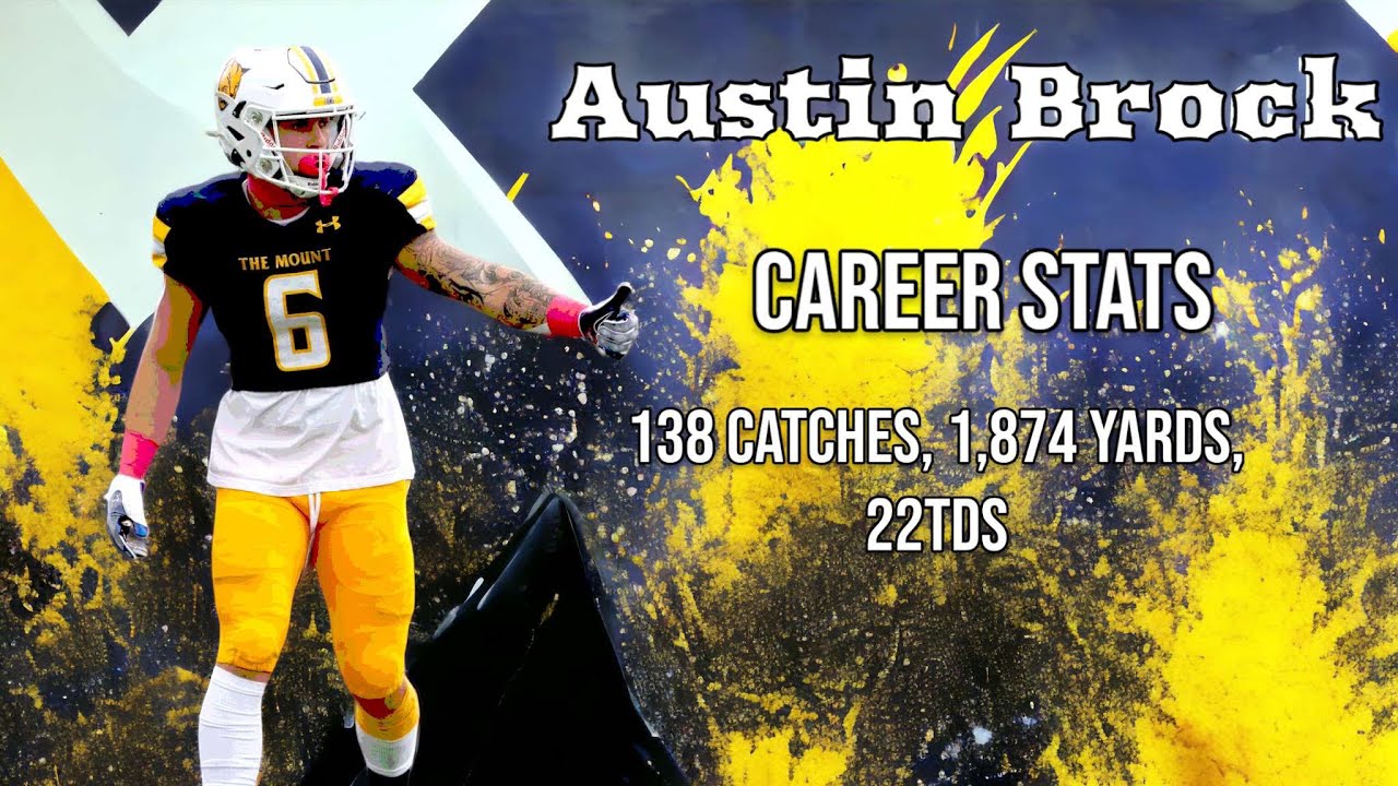 Austin Brock #6 College Career Highlights - An underrated D3 wide receiver