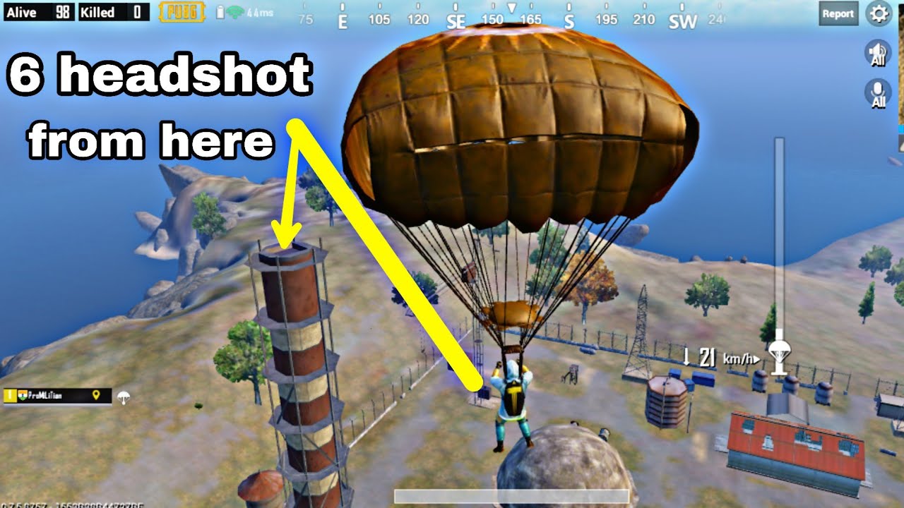 Highest Tower of PUBG Mobile made me invisible for all the Enemies in war mode | Transparent Claw