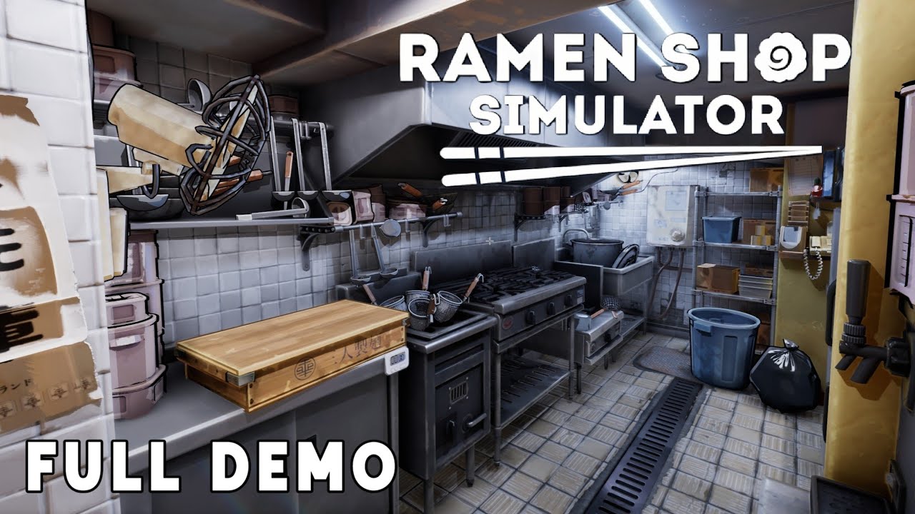 Ramen Shop Simulator Full Demo First 15 Minutes Gameplay
