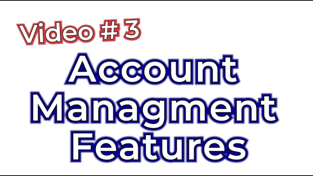 How to : Use my Account Features (Water Utility Billing)