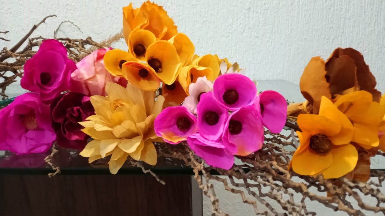 Aprenda a fazer flor sininho com Sempre-Viva
