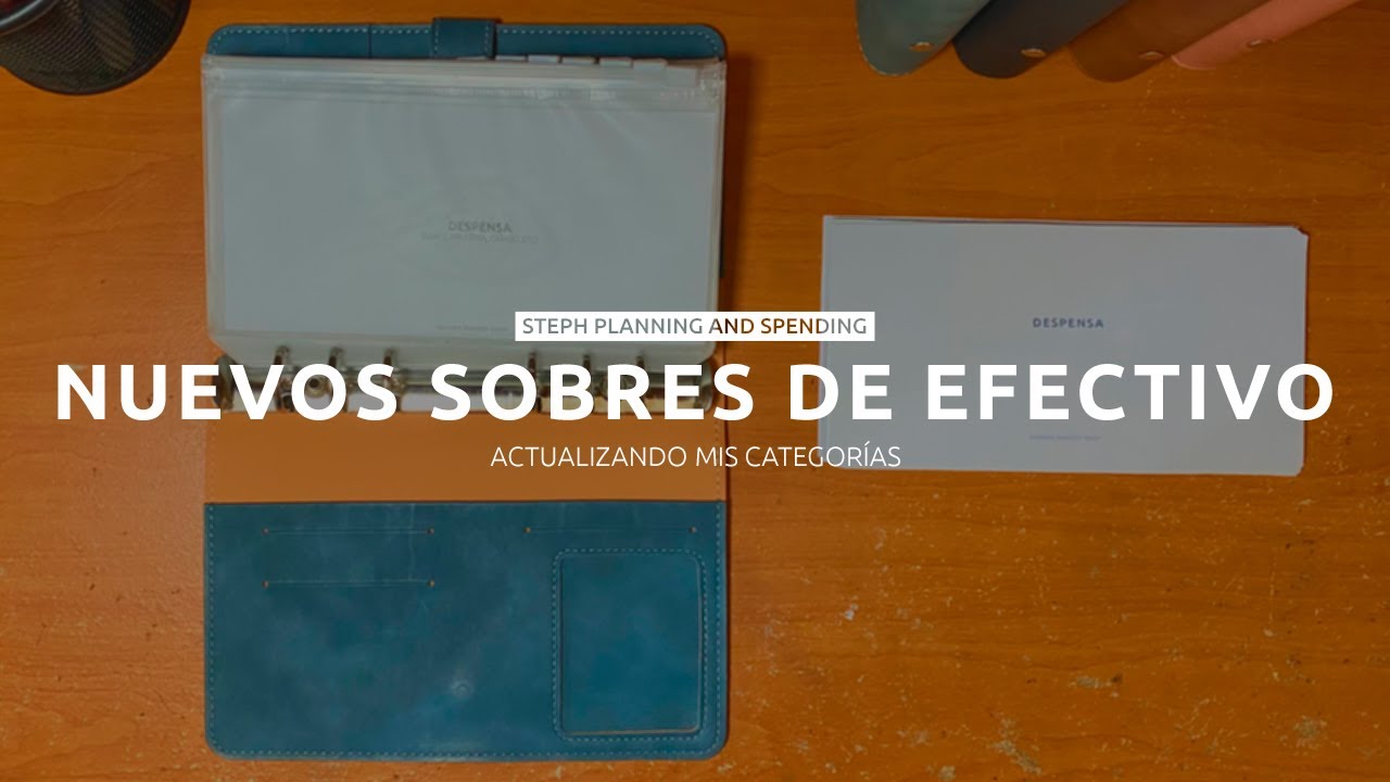 Actualizando mis sobres + Nuevas categorías | Nueva Carpeta de Mi Emprendimiento