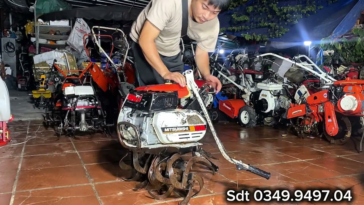  Máy xới đất hàng nhật bãi