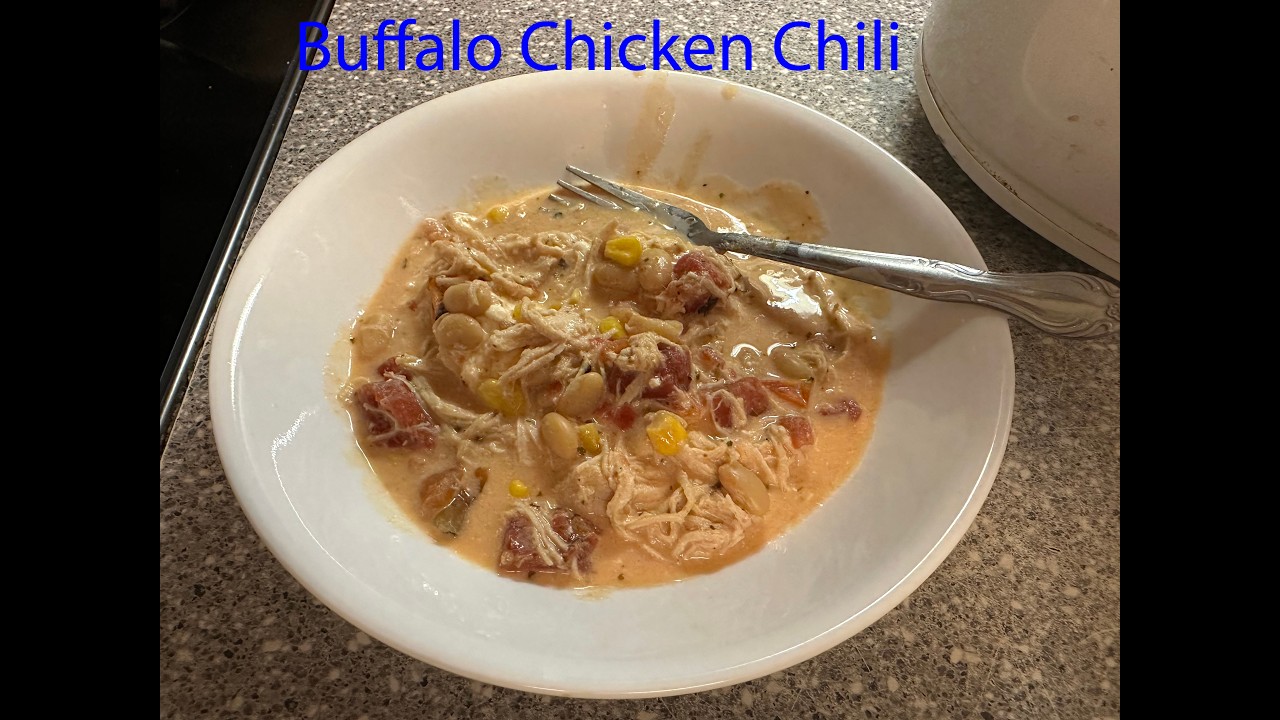 Buffalo Chicken Chili