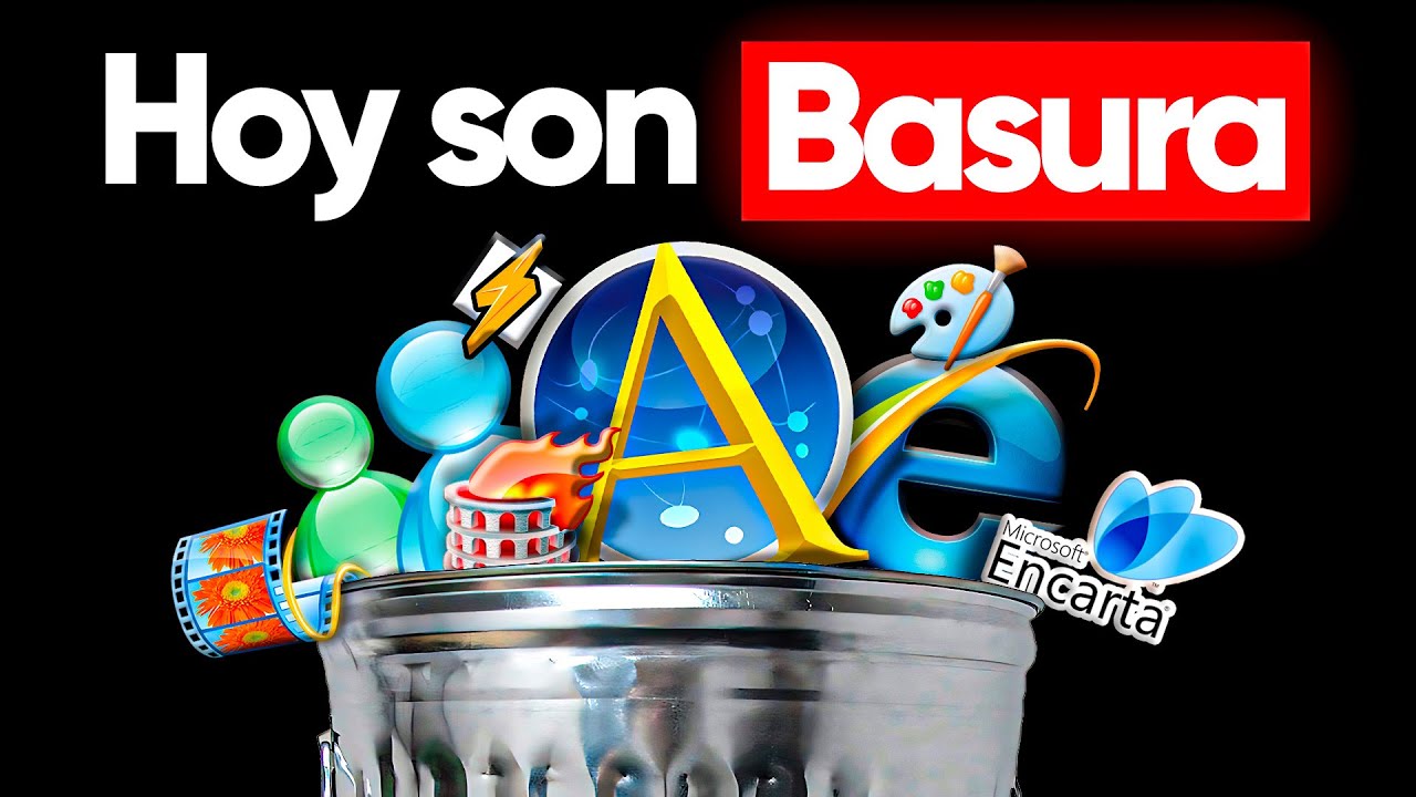 Si Usaste Internet en los 2000, SEGURO RECUERDAS Estos Programas