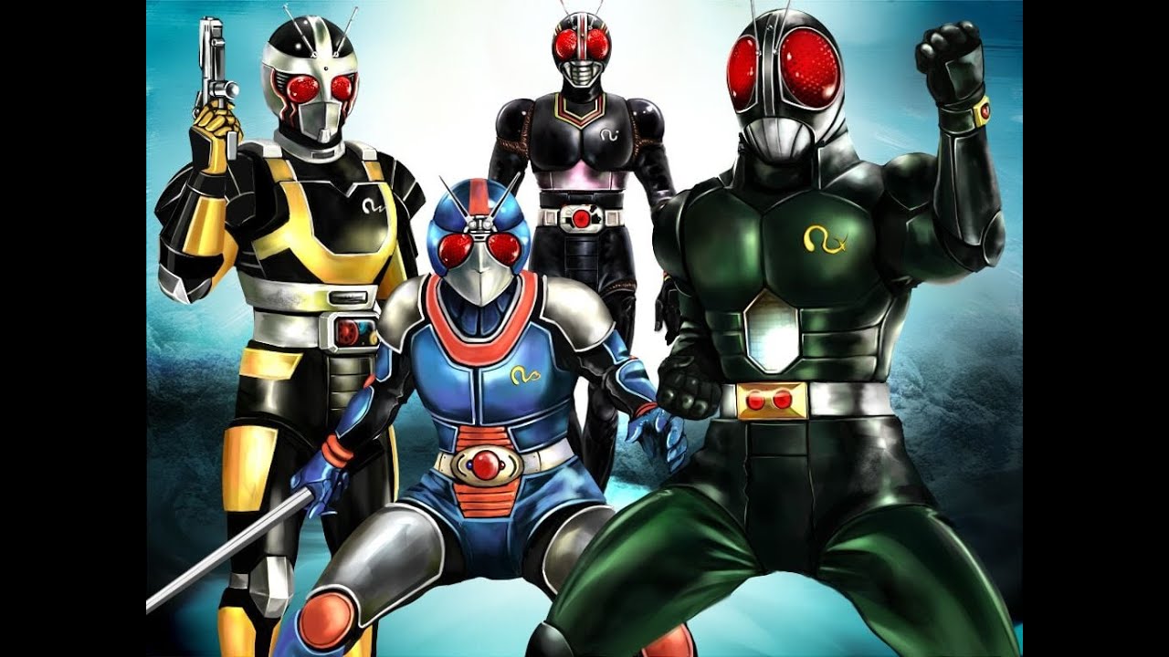 仮面ライダーBLACK RX opening cover english