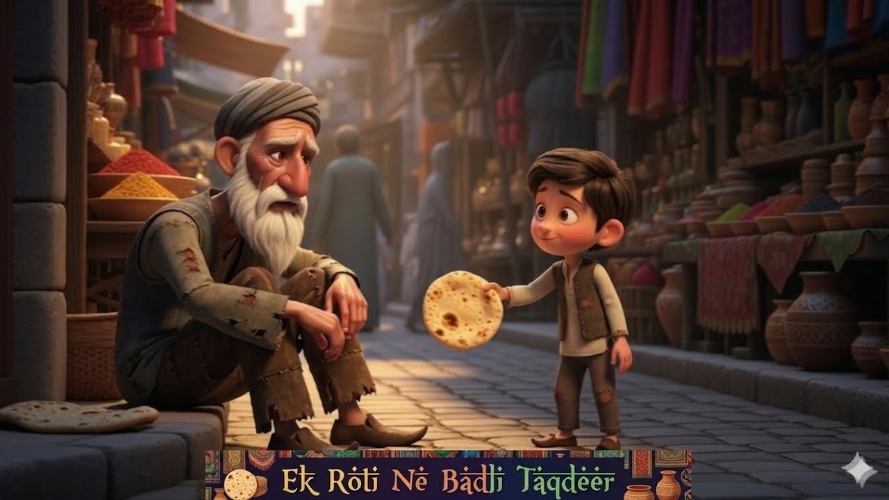 Ameer Shakhs Ka Anokha Imtihan | Hindi Moral Stories | Ek Roti Ne Badli Taqdeer