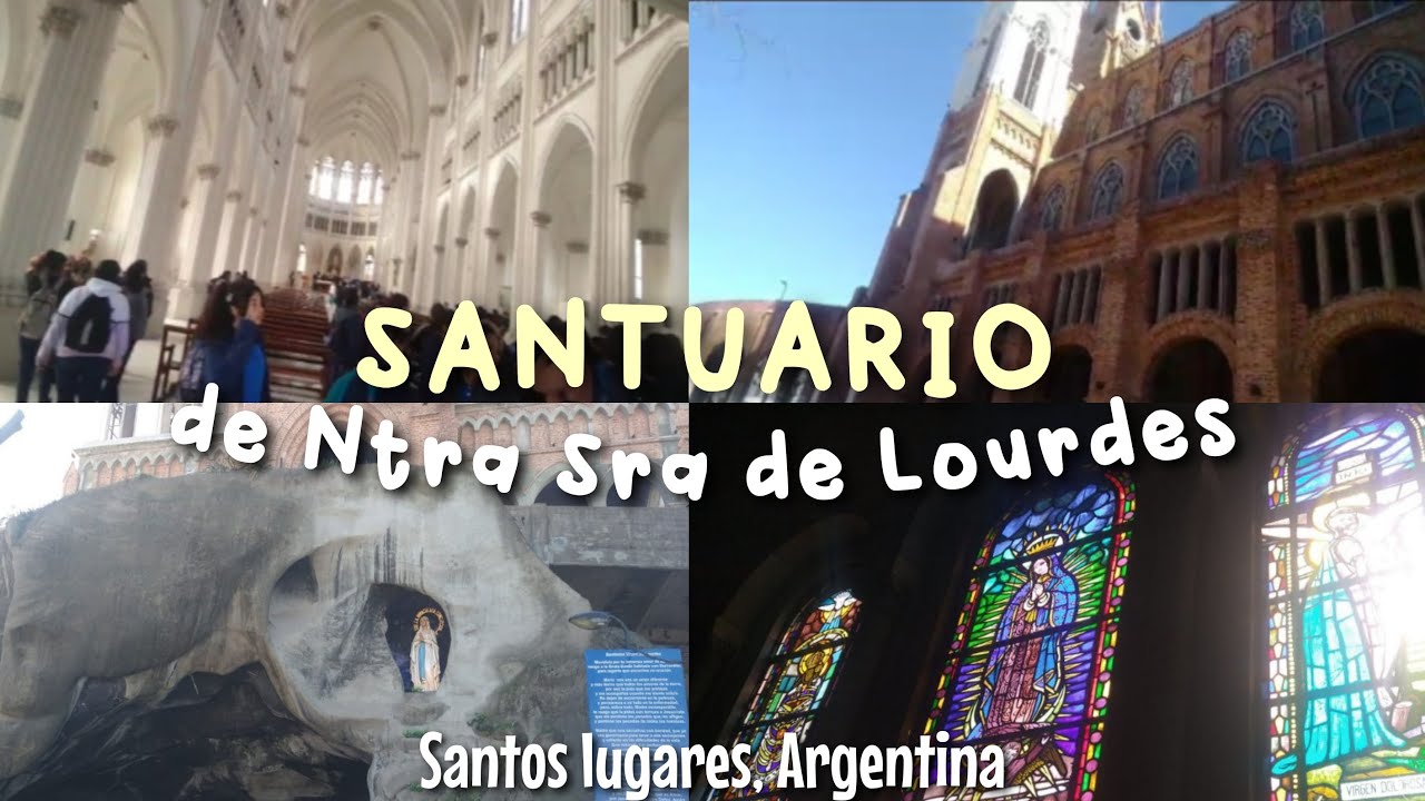Santuario de Ntra Sra de Lourdes, Santos lugares, Argentina