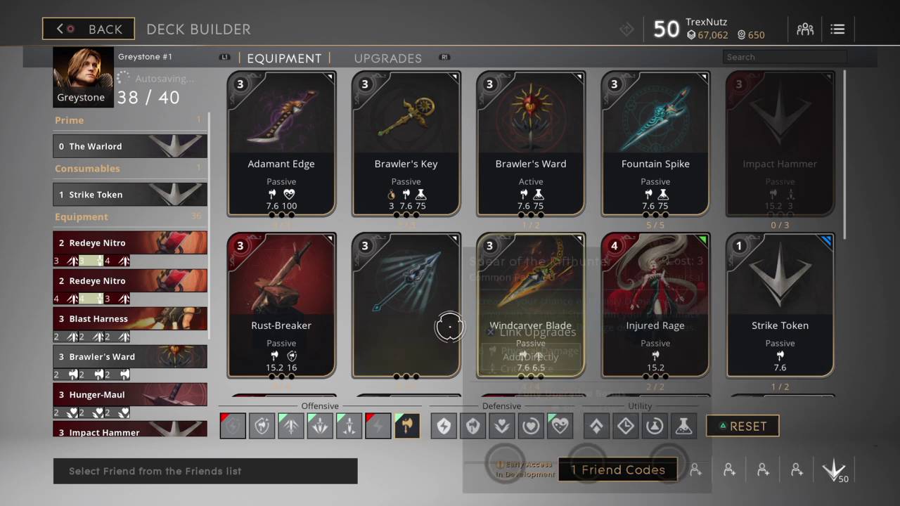Paragon  : Greystone OP build by TrexNuts