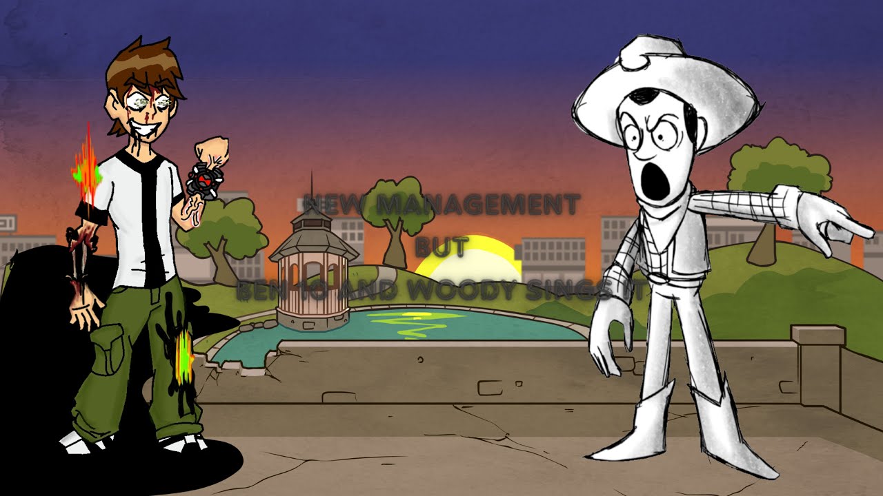 New Management but Ben 10 Classic and Woody sings it (+FLP)