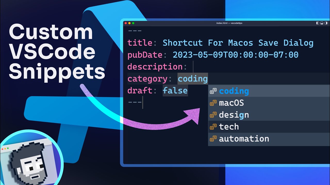 How to use VSCode snippets