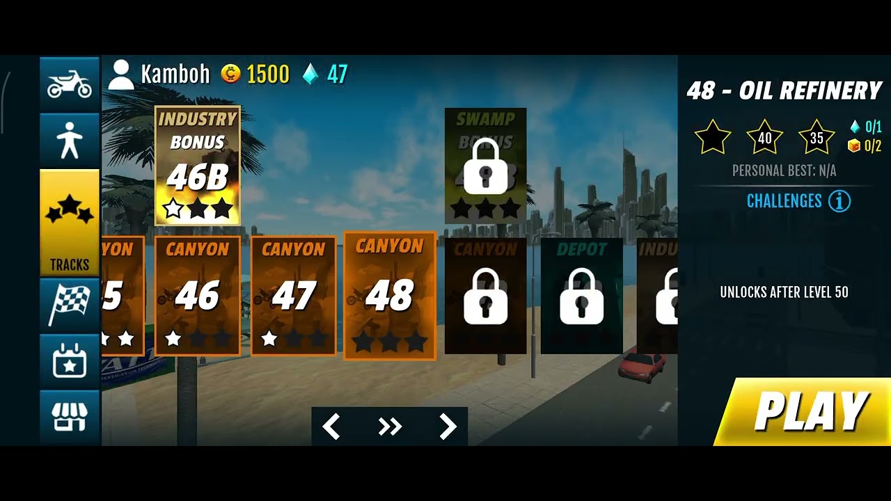 New Bike, New Power, New Confidence | Stunt Bike Extreme – Levels 40–50 | Barely Playing