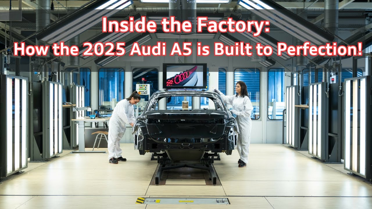Inside the Factory: How the 2025 Audi A5 is Built to Perfection!