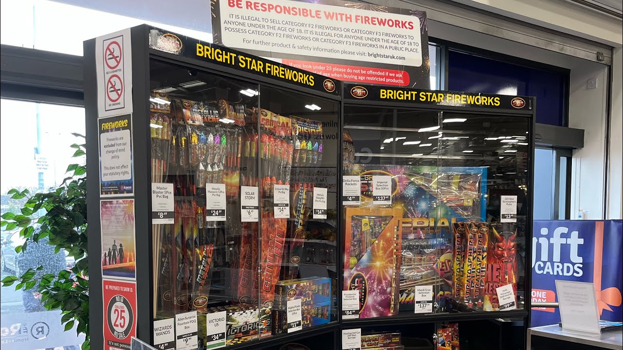 The Range Fireworks Selection 2023