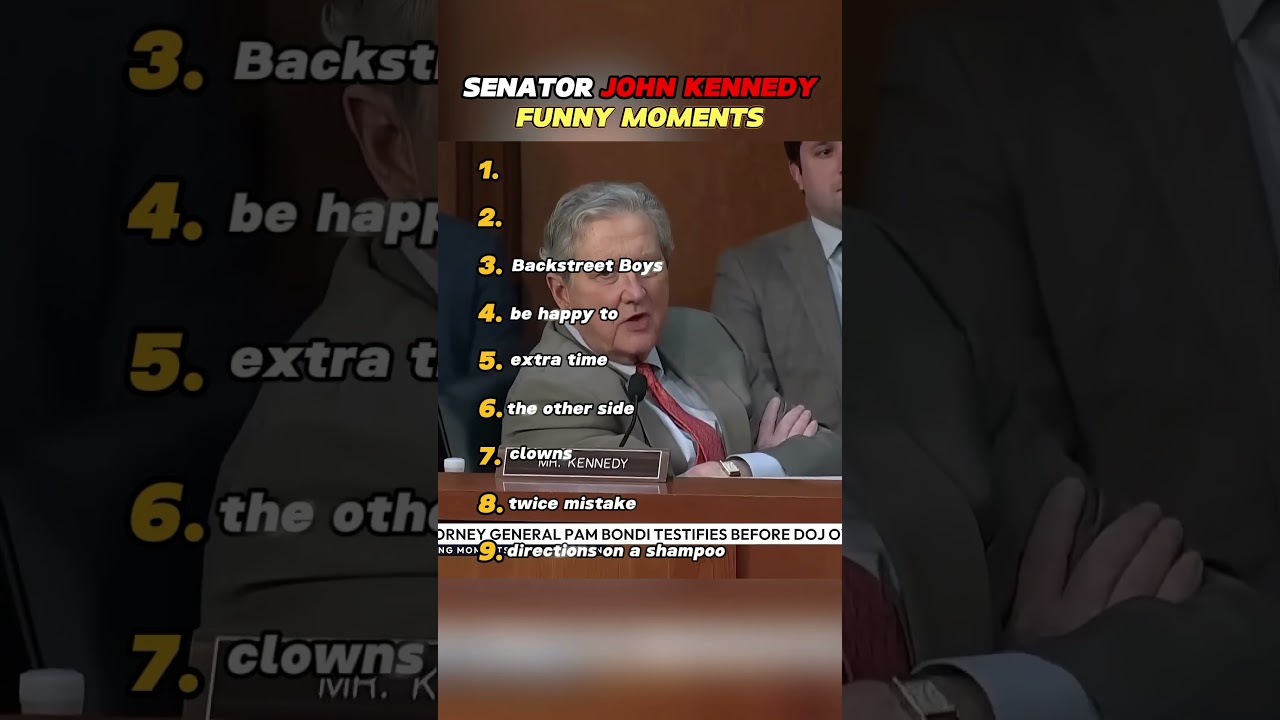 Top moments of Senator John Kennedy #senatorkennedy #politics #funny#moments #tiktokusa🇺🇸