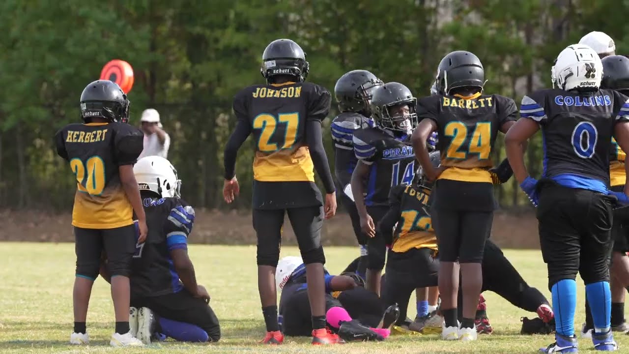 Tough Day for the Jags! Pirates Take the 12-0 Victory | 11U Tackle Football