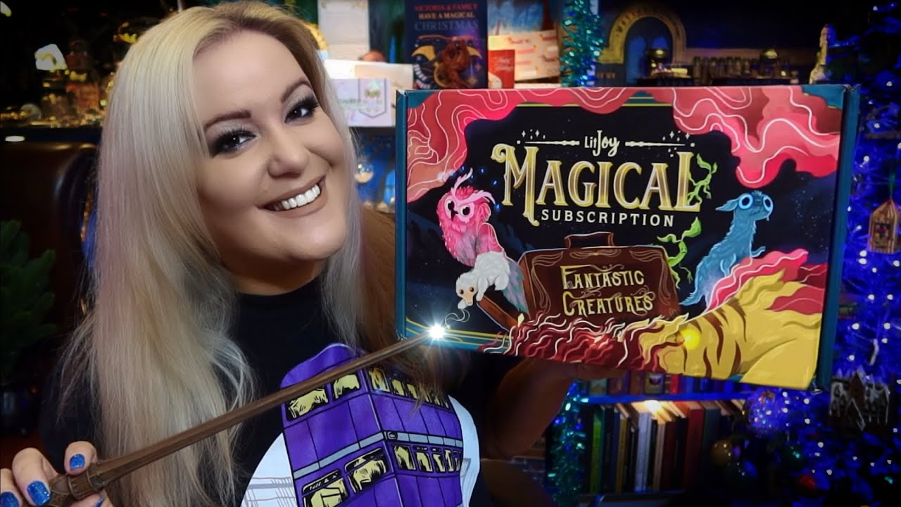 OPENING MY LITJOY MAGICAL CRATE FANTASTIC CREATURES BOX - UNBOX WITH ME | VICTORIA MACLEAN
