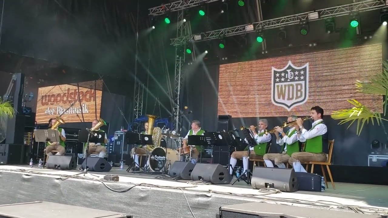 Böhmische Liebe (mit Text) - Woodstock der Blasmusik 2022 Die Innsbrucker Böhmische