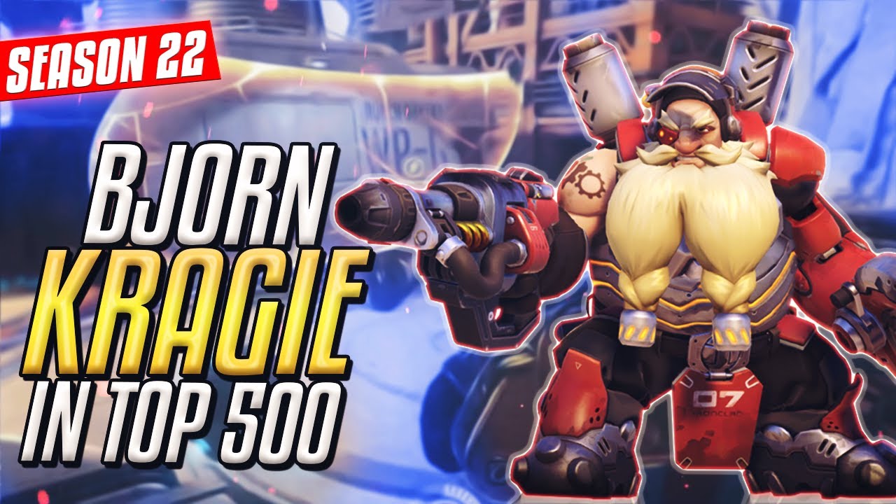 TORBJORN in TOP 500 'Kragie' OVERWATCH Gameplay SEASON 22