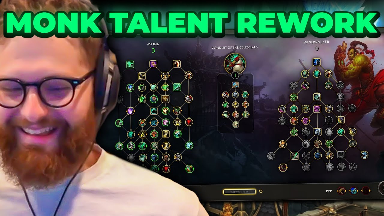 Maximum Reacts to Windwalker Monk Talent Tree Reworks