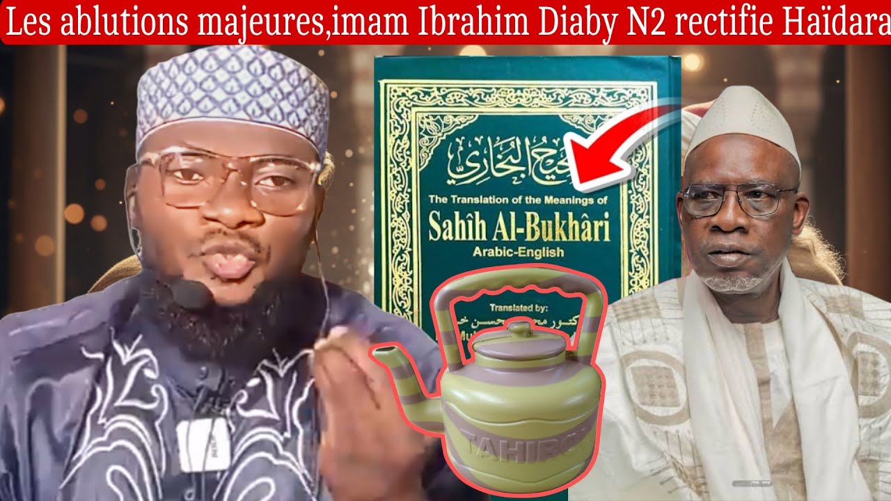 Imam Ibrahim Diaby N2 répond à Ousmane Madani sur les ablutions majeures et propos apporté par Aïcha
