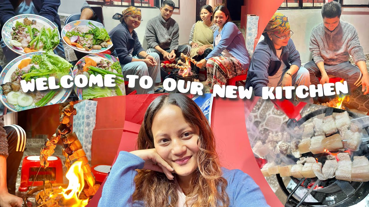 WELCOME TO OUR NEW CUTESY KITCHEN🥰 #Newkitchen #iairysvlog 