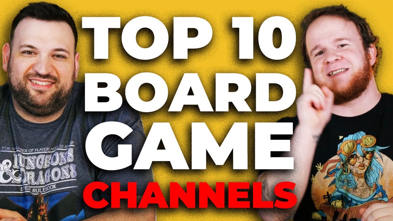 The 10 BEST Board Game Content Creators | @GameBrigade