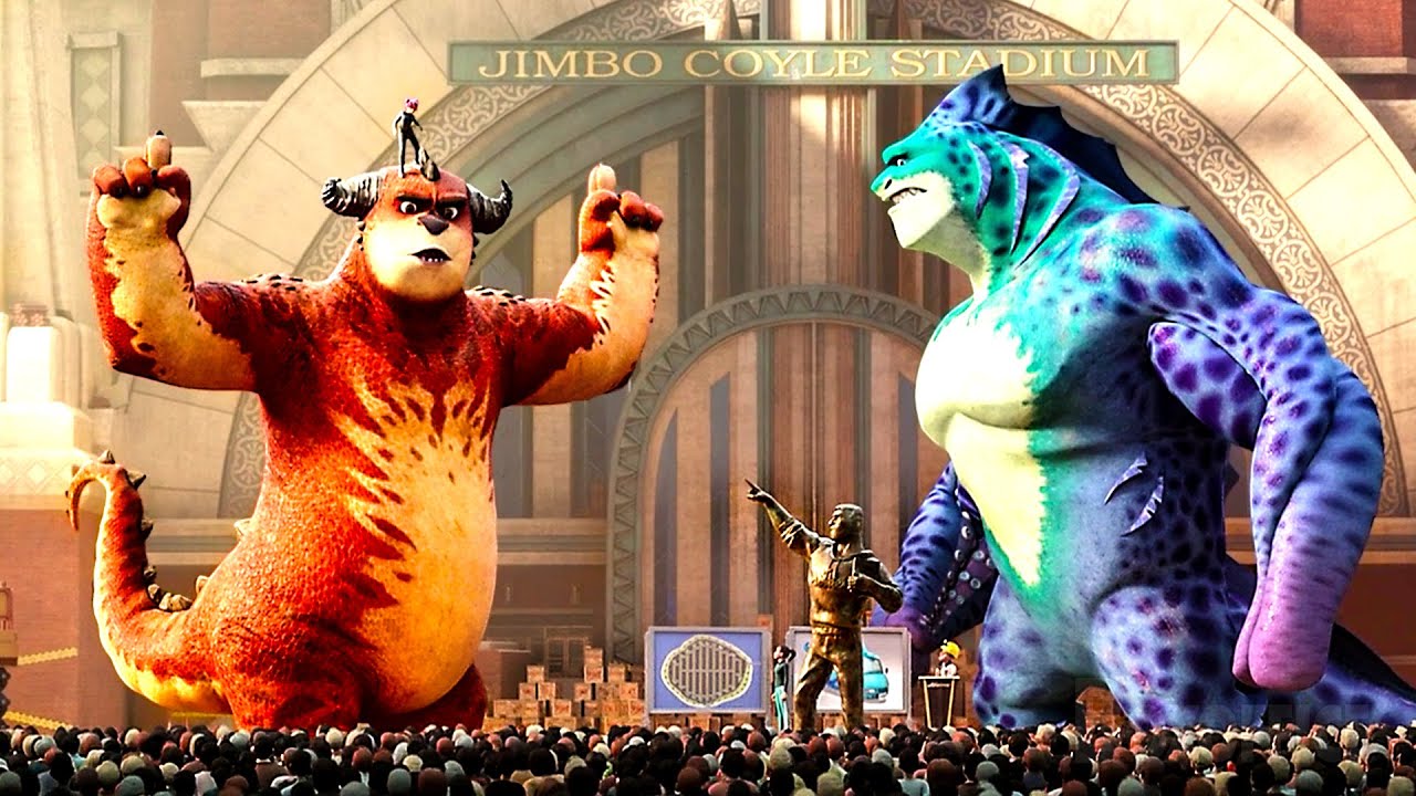 Giant Monster Wrestling's Match of the Century |  Rumble Best Scenes 🌀 4K
