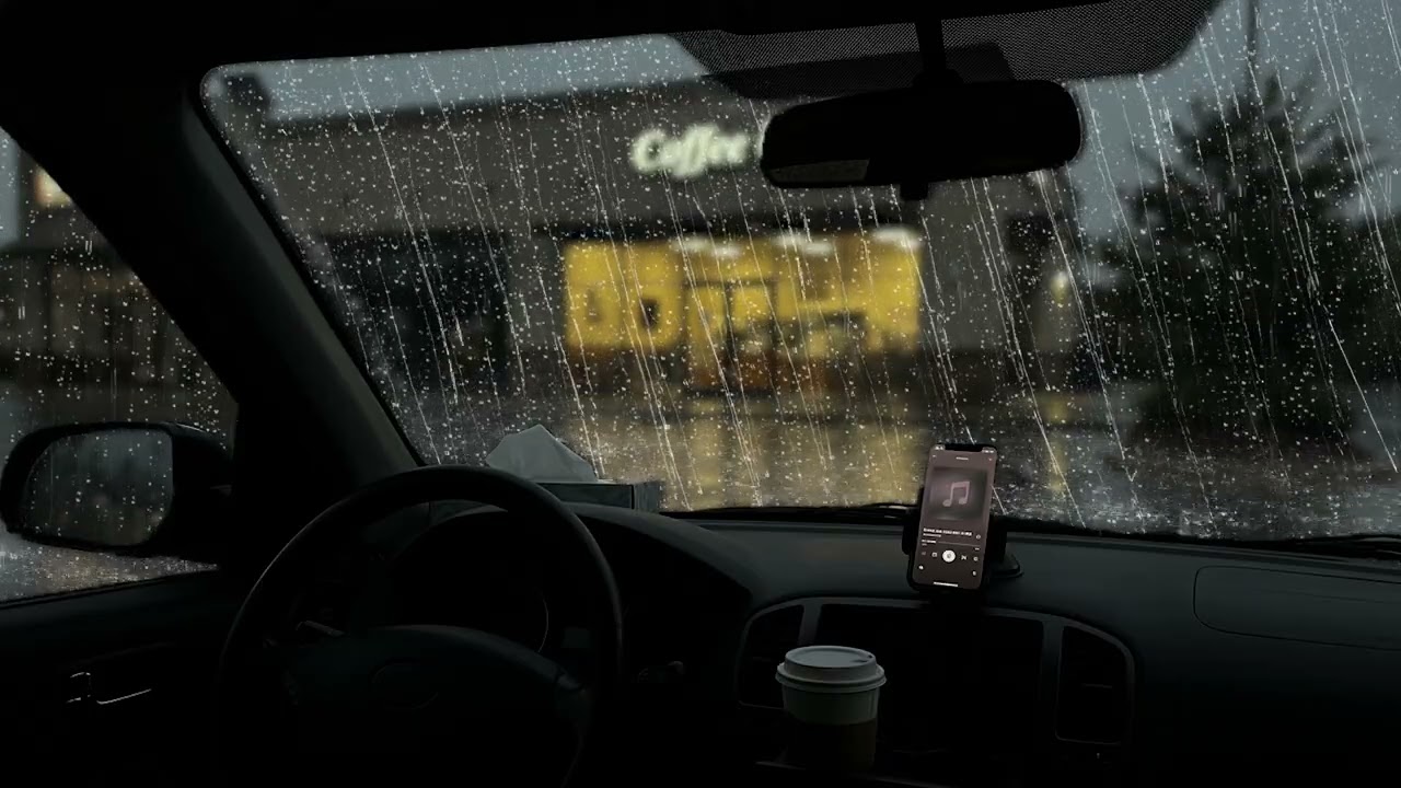 Cozy Car Nap with Extreme Rain Sounds – Beat Insomnia & Sleep Better