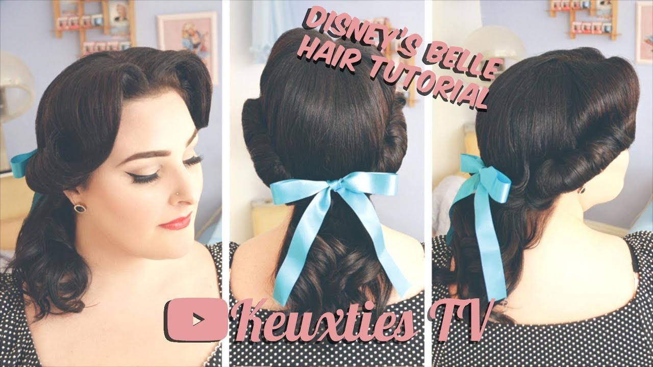 Disney's Belle | Beauty and The Beast | Hair Tutorial