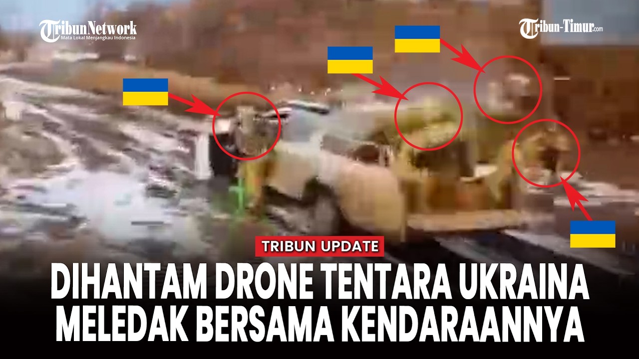 Serangan Drone Rusia Makin Brutal di Dua Wilayah ini, Cek Videonya