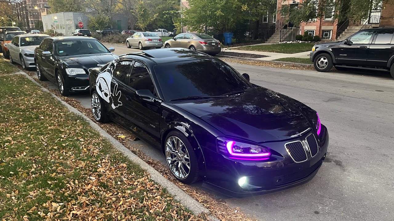 УСТРАШАЮ ЧИКАГО НА МОЕМ ГРОМКОМ PONTIAC GXP!