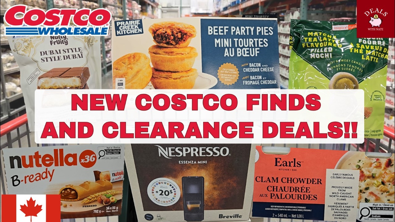 NEW COSTCO FINDS AND CLEARANCE DEALS!!! | COSTCO CANADA Shopping