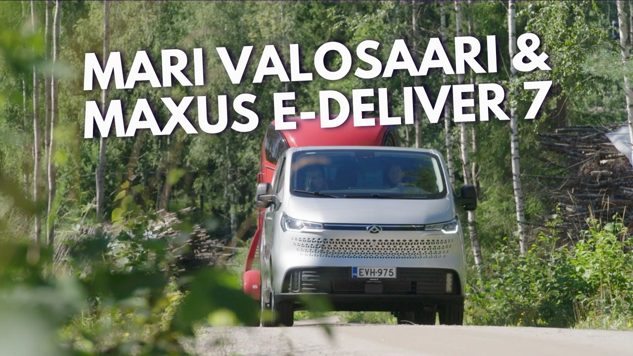 Auto ja persoona: Mari Valosaari & Maxus e-Deliver 7 (Teknavi 2024)