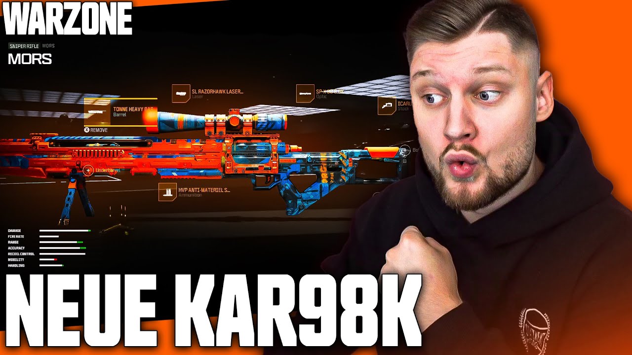 KAR-98 VIBES: Die NEUE BESTE SNIPER in Warzone! (MORS Klasse)