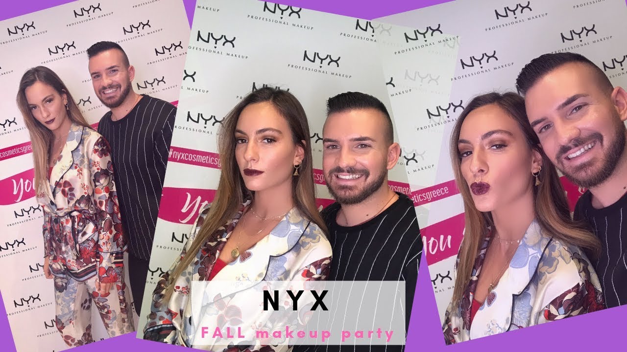 Φθινοπωρινό Makeup Look feat. NYX Professional Makeup with Maria Papageorgiou | Dimitris Stratos