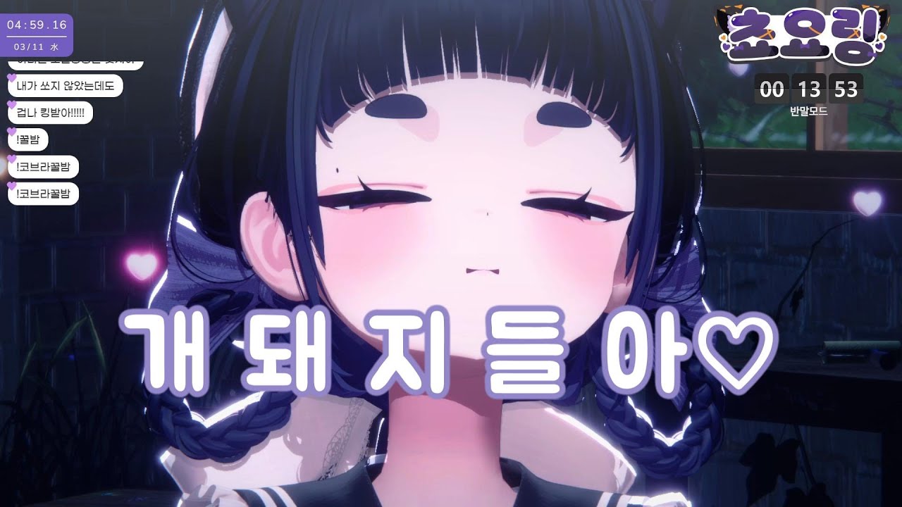 (쵸요링) 개돼지들 한테 맞는게 좋은 쵸
