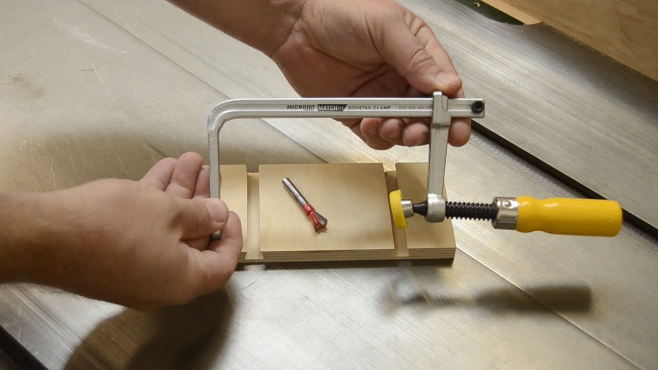 First Look at MicroJig's MatchFit Dovetail Clamps