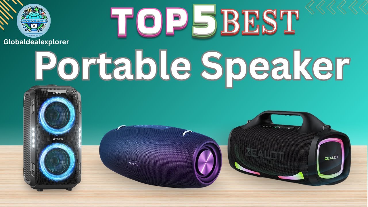 TOP 5 Best Portable Bluetooth Speakers 2026 (Extreme Bass Test!)