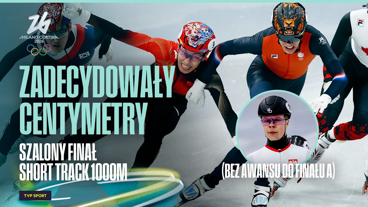 SKRÓT: NIEWIARYGODNY FINAŁ SHORT TRACK NA 1000M. BLISKO, CIASNO I NIEBEZPIECZNIE