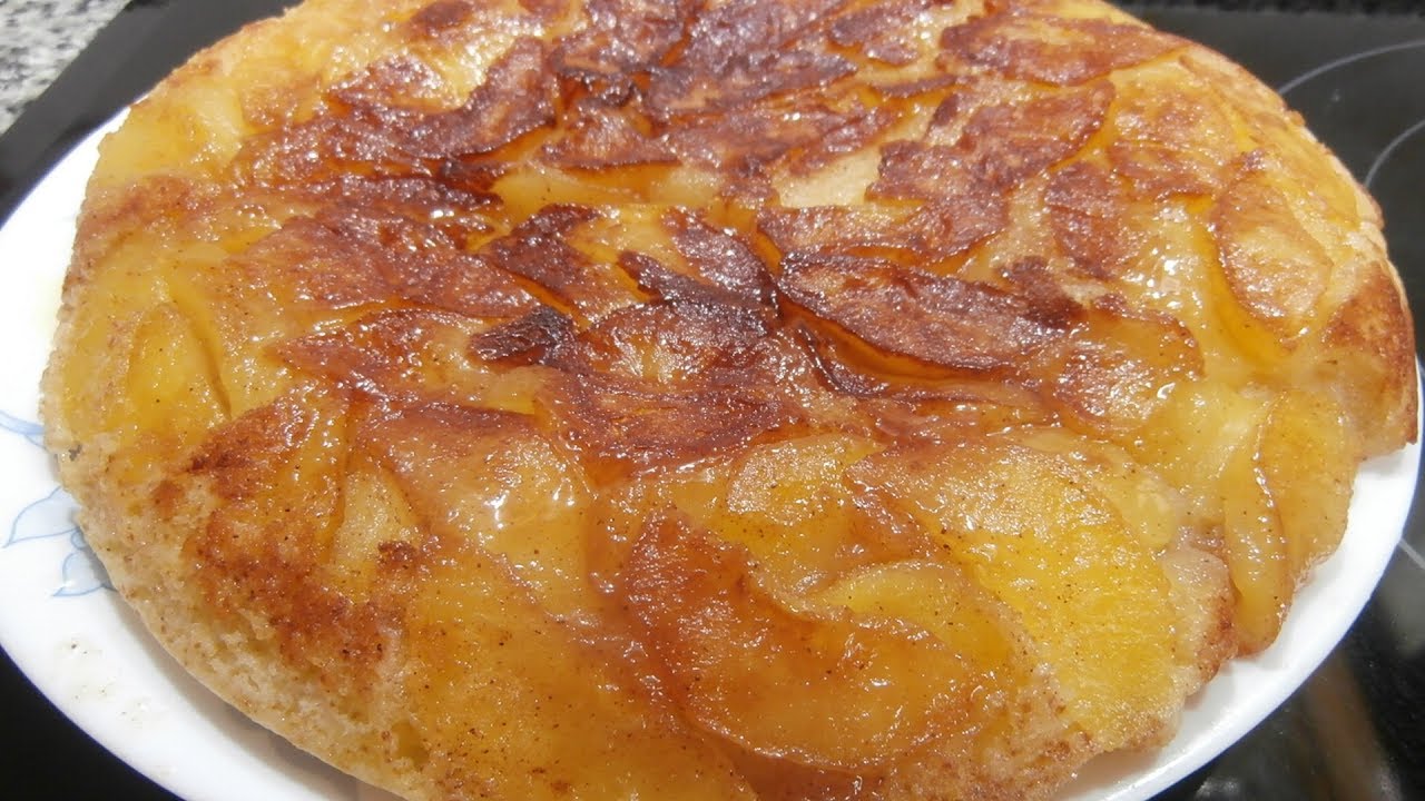 TARTA DE MANZANA  A LA  SARTEN