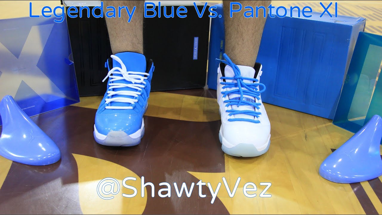 Legend Blue Vs Pantone XI (Early Release Comparison)