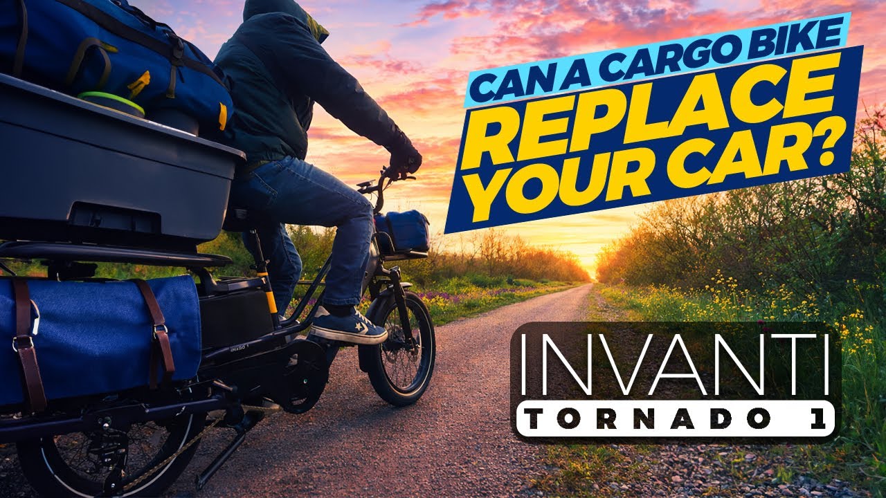 Invanti Tornado 1 - Обзор грузового электровелосипеда