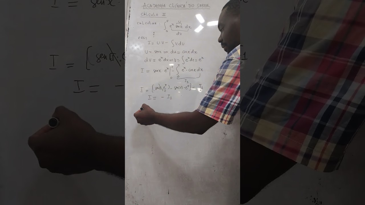 Integração por parte- integral definida