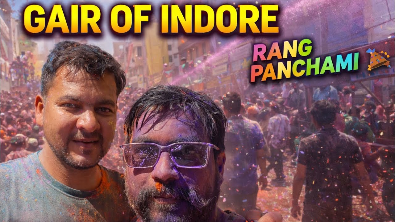 Indore Gair 2026 | Rang Panchami Celebration at Rajwada | Craziest Holi Festival in India