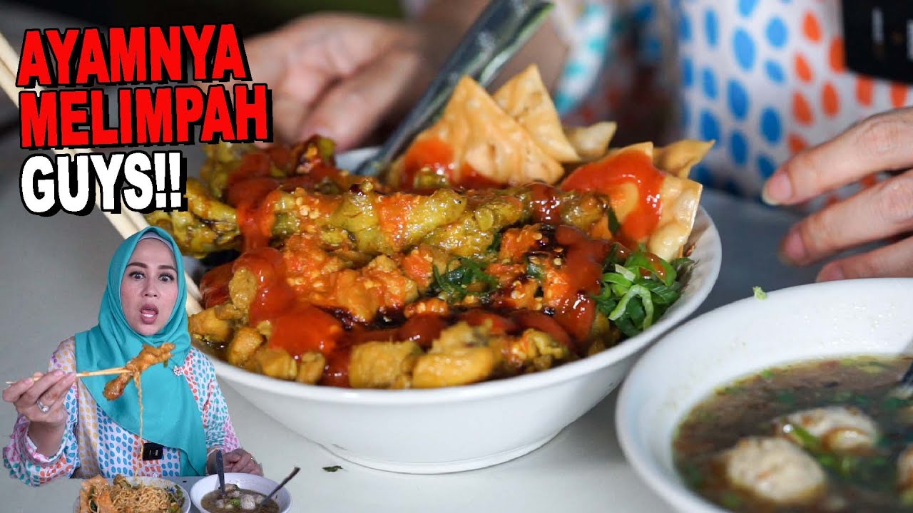 MIE AYAM LEGEND UDAH 35 TAHUN!! REMPAH AYAMNYA BERASA BANGET!! MIE AYAM PAK PENDY