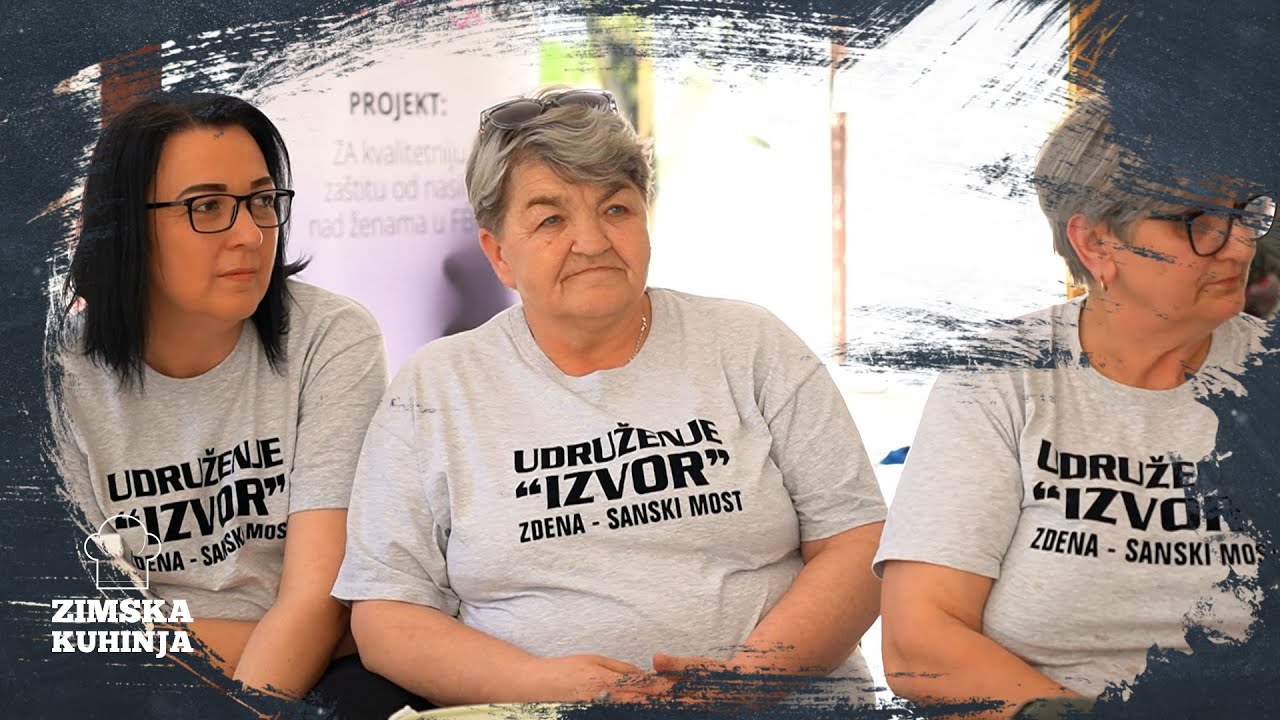 ZIMSKA KUHINJA: ALMASA I MIRAN S UDRUŽENJEM ŽENA 'IZVOR' - ZDENA, SANSKI MOST